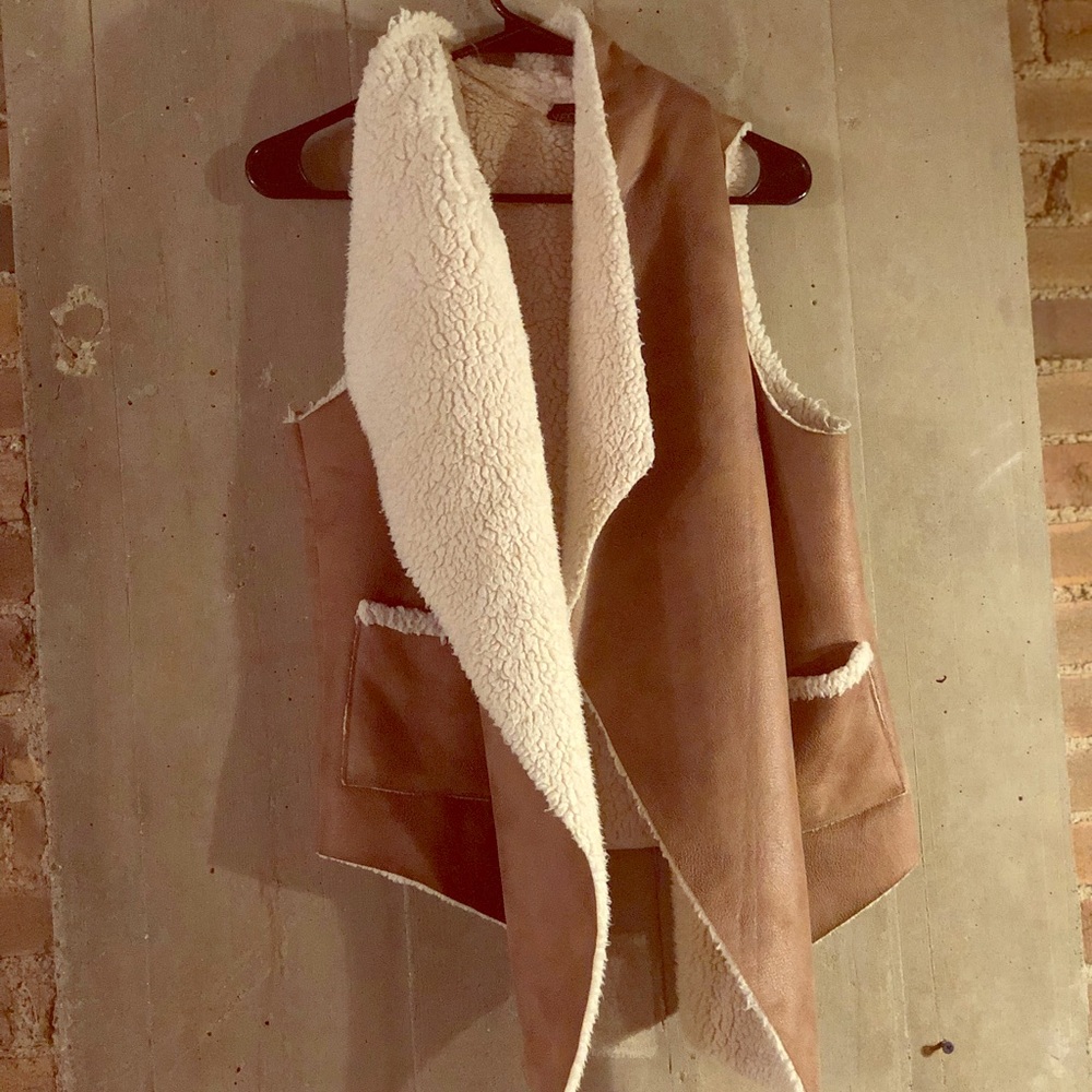 Brown Fur Vest